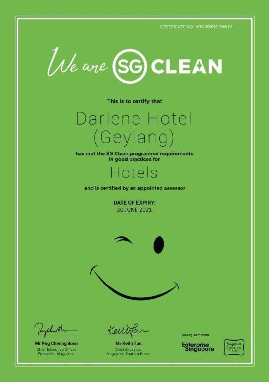 Darlene Hotel Singapur Exterior foto